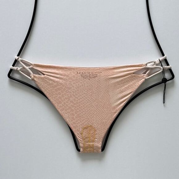 Acacia Swimwear Nusa Moderate Coverage Bikini Bottom - Foam - Medium - Picture 6 of 7